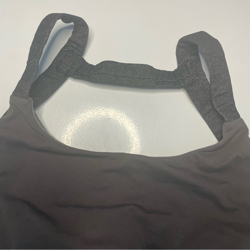 Savage Barbell Medium/Large Sports Bra Dyed Dark Gray PRELOVED - Picture 5 of 11